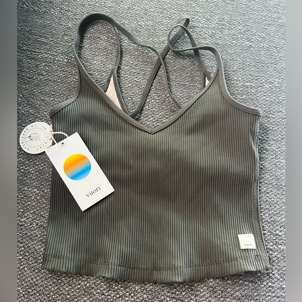 Vuori Rib Crop Tank